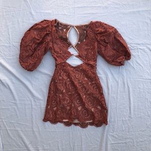 For Love and Lemons Letitia Mini Dress